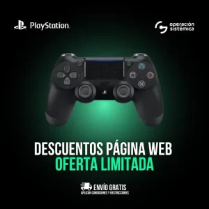 Control de PS4 DualShock 4 Negro