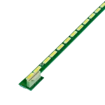 Barras LED 42LA6600 con distribución eficiente de diodos y estructura reforzada.