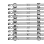 Juego de barras LED para TV Hisense 65H6000FY con lentes ópticos de precisión.