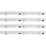 Kit de Barras LED compatible con televisores Samsung UN32EH4003MXZL, UN32EH4000MXZL y UN32EH4500MXZL, vista detallada.
