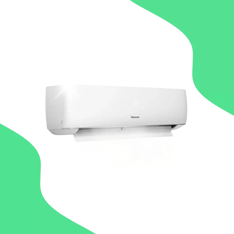 Temperatura ideal para la salud Aire acondicionado Split Hisense con diseño moderno y pantalla LED