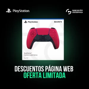 Control para PS5 Dualsense Rojo Cósmico