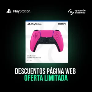 Control para PS5 Dualsense Rosa Nova - Latam