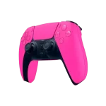 Control PS5 DualSense Rosa Nova - Vista en ángulo con acabado ergonómico