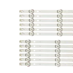 Set completo de barras LED HYLED558iNT4K para reparación de retroiluminación en TV Hisense