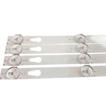 Detalle de las lentes ópticas en el Kit de barras LED 55TL50BT