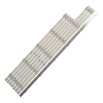 Set de barras LED 55UJ620T con lentes difusores para TV LG