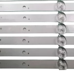 Barras LED SYLED433iUHD con conectores para TV Syinix de 43 pulgadas