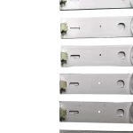 Juego de barras LED SYLED433iUHD con lentes difusores para TV Syinix