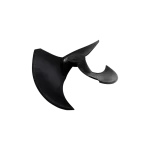 Turbina de condensador LG ADP74113501 en vista inferior, destacando su sistema de fijación.