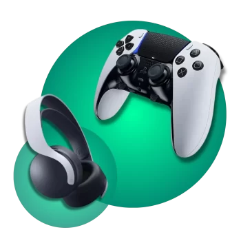 Accesorios gaming de última generación, ideales para una experiencia inmersiva en consolas.