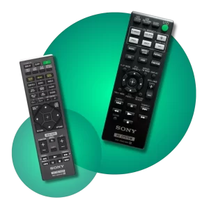 Controles para equipos de sonido