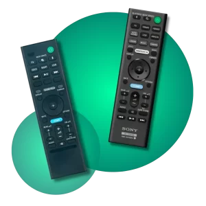 Controles para teatro en casa