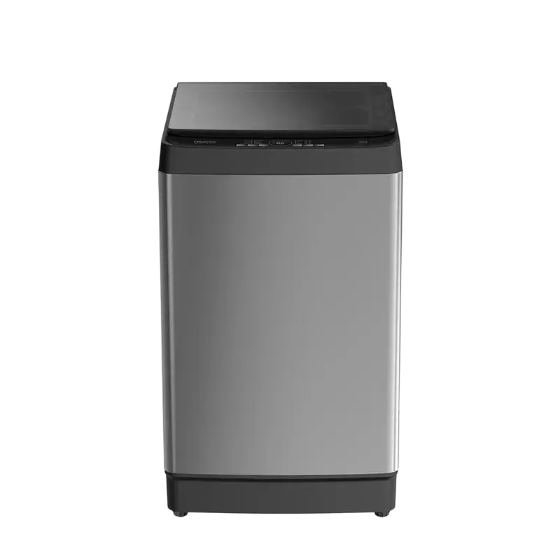 Lavadora Hisense 14 kg – Tecnología Avanzada y Eficiencia Lavadora Hisense de carga superior con tapa de vidrio templado y controles digitales.