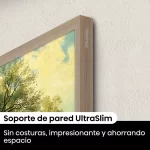 Detalle del soporte de pared UltraSlim del Hisense Canvas TV S7N