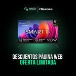 TV Hisense 40" Smart 40A4N OS VIDAA FHD