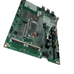 Main board LG BPR Total Assembly EBU66103907 con conectores AV, HDMI, LAN y blindaje metálico para Smart TV.