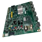 Mainboard BPR Total Assembly SVC EBU62356704 original LG, incluye conectores HDMI, USB, AV y puertos de red.