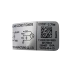 Etiqueta técnica motor blower Midea 11002012003053