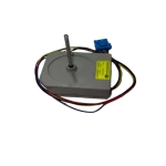 Motor DC Original LG EAU63103012 para refrigeradores con eje metálico y conector azul de 4 pines.
