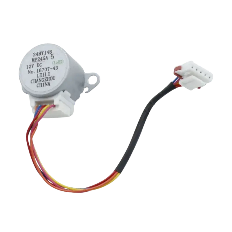 Stepper Motor - Motor paso a paso Midea 11002010000143 con cableado largo y terminal de 5 pines