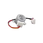 Stepper Motor Midea 11002010000143 con conectores multicolor y montaje lateral