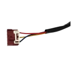 Conector de motor fan 11002015012128 Midea con cables rojo, azul y amarillo