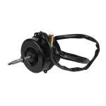 Motor fan 11002012005429 outdoor para unidad de aire acondicionado con eje horizontal y cables visibles
