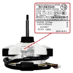 Motor Blower 11002015000325 para aire acondicionado con zoom de etiqueta técnica