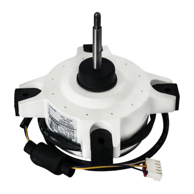 Motor Blower 11002015000325 para aire acondicionado, vista completa en ángulo