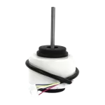 Motor Blower 11002015008646 para aire acondicionado Midea mini split, vista lateral izquierda