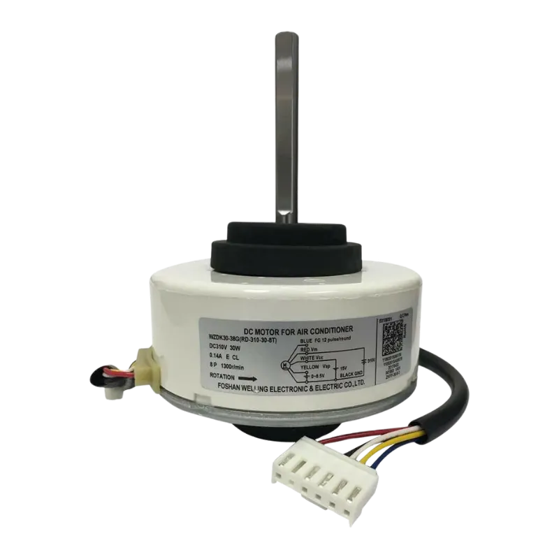 Motor Blower Midea 11002015011867 con etiqueta frontal ZKFP-30-8-3-10