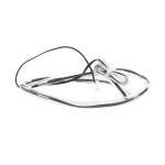 Sensor de temperatura CGQ-WD/SW4100-L850-SMP2-P650(HT1.0) con diseño curvo y conector blanco