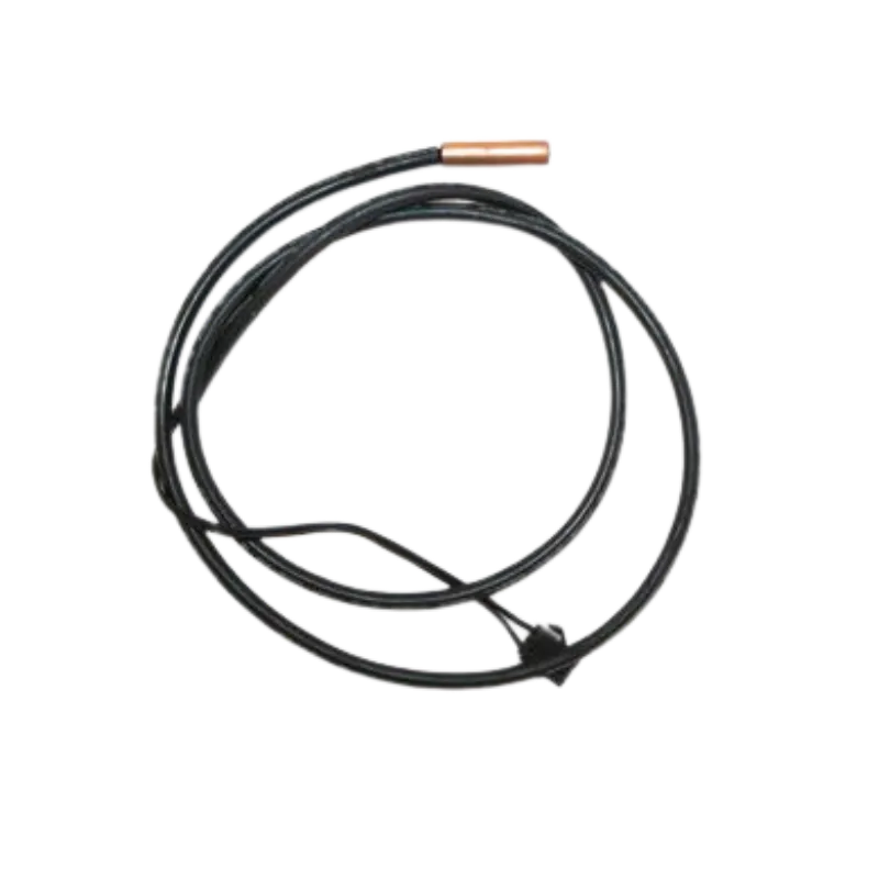 Sensor de temperatura CGQ-WD/GW4100-L850-SMP3B-P800 punta de cobre con conector negro para tuberías