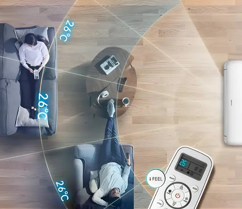 ifeel aire acondicionado hisense perla 12000 btu multi airflow