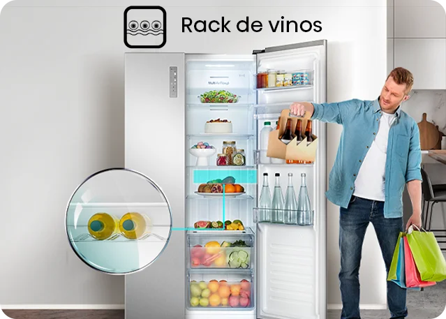 rack de vinos
