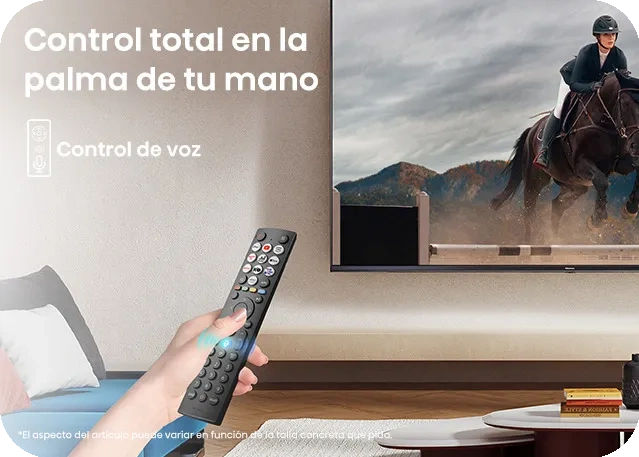 Hisense control de voz