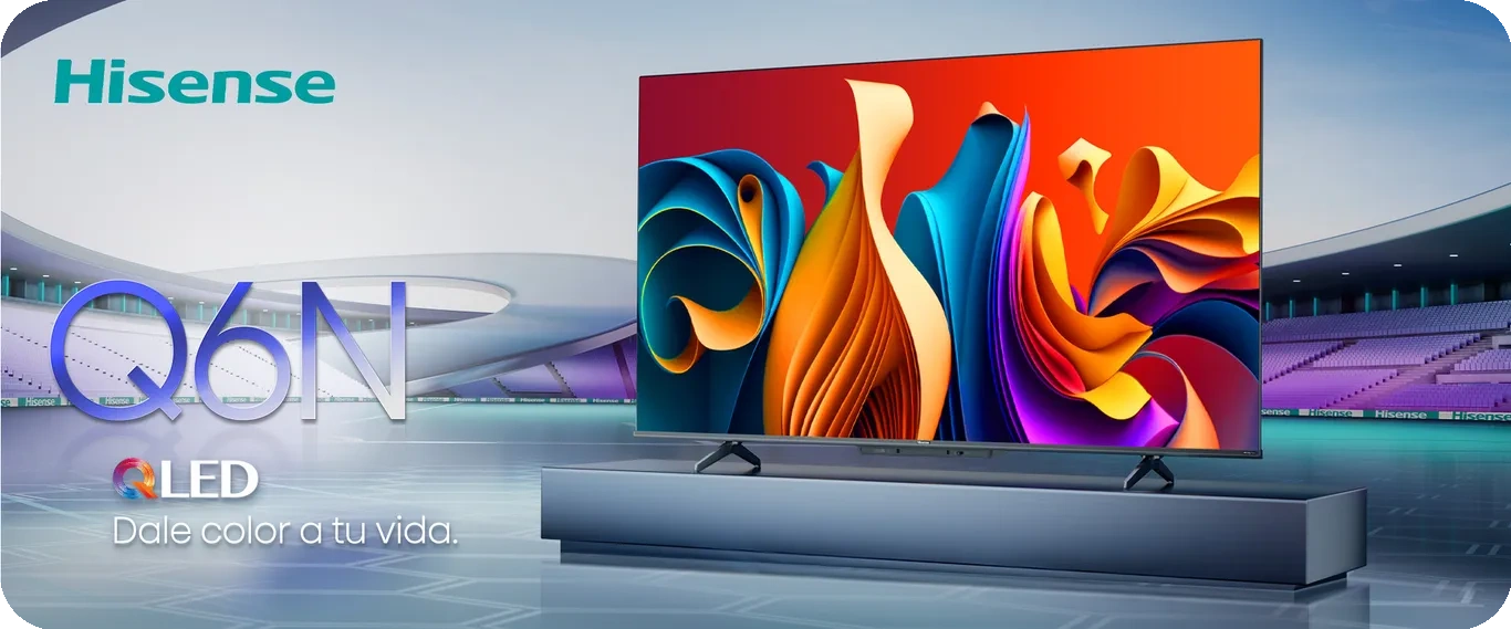 Televisor HISENSE QLED 4K Smart TV Q6N