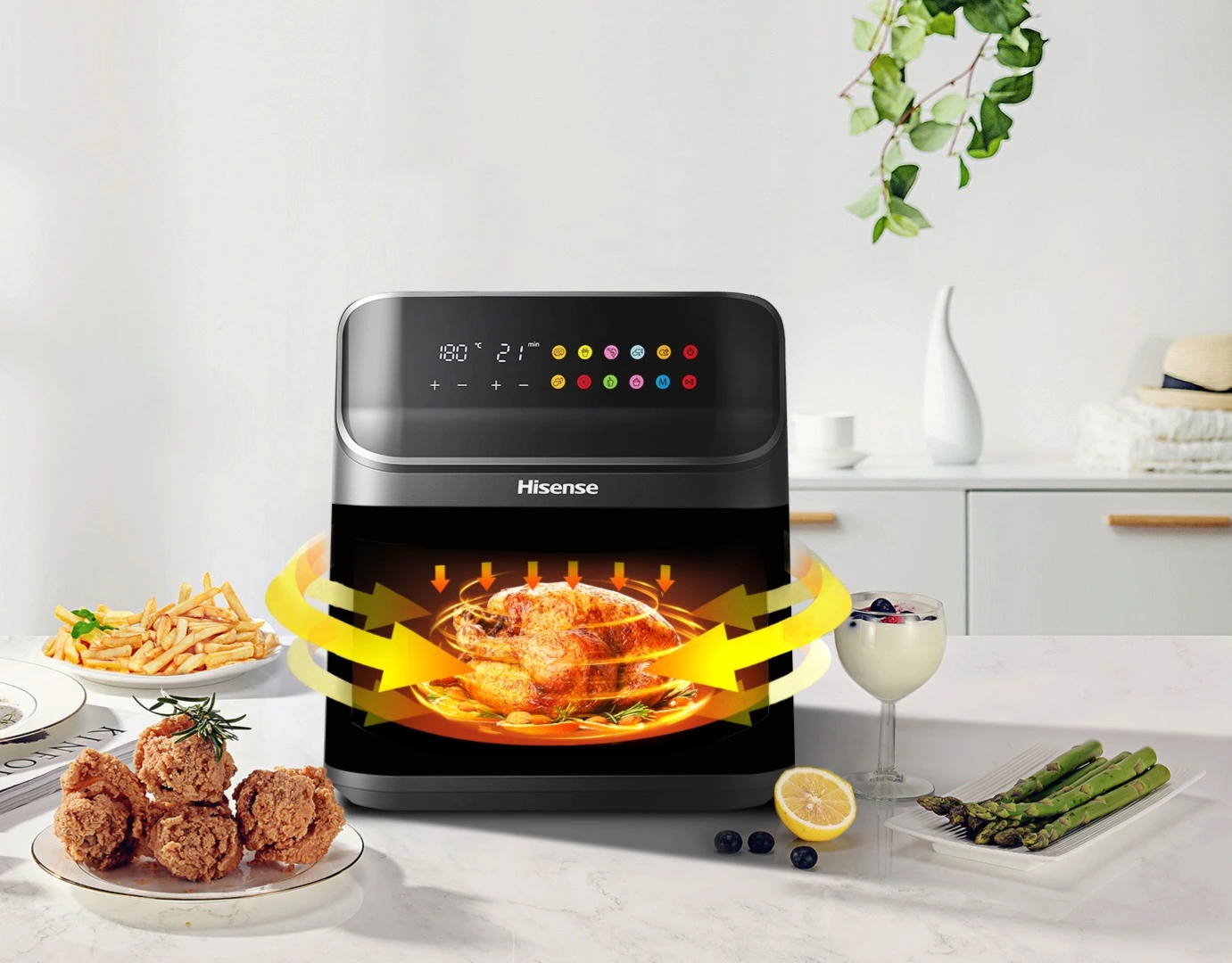 Distribución de calor uniforme