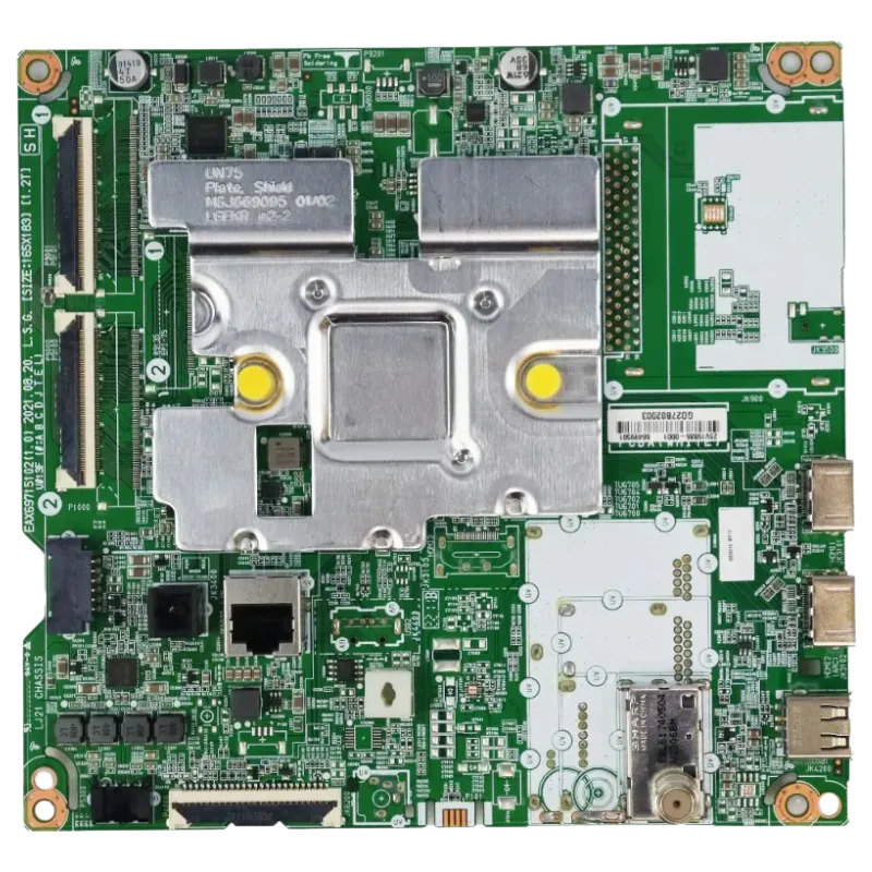 Tarjeta principal LG EBU66499501 original compatible con TV 43UP7500PSF-SH BPR Total Assembly LG EBU66499501 vista frontal completa-SH