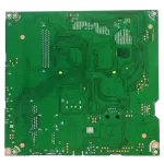 Parte trasera de la placa principal LG EBU66499501 sin componentes Vista posterior de placa LG EBU66499501
