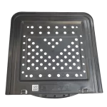 Cubierta LG 3550EY1031D inclinada mostrando textura y perforaciones