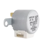 Vista frontal del motor stepping LG 4681A20042G Motor LG 4681A20042G vista frontal eje de salida