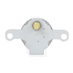 Motor LG 4681A20042G con identificación impresa Motor LG 4681A20042G vista lateral con conector y etiqueta