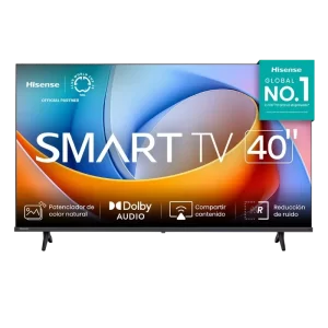 Televisor Hisense Smart 40" FHD VIDAA 60Hz 20W 40A4NV