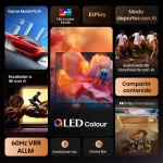 Funciones del televisor Hisense QLED 4K: Game Mode, AI deportes, escalador 4K, Dolby Vision y más