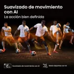 Suavizado de movimiento con inteligencia artificial en televisor Hisense QLED 50Q6QV