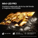 Tecnología Mini-LED PRO del Hisense 75U8QG con alto brillo y contraste mejorado