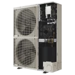 Unidad exterior Samsung Cassette Redondo Inverter 36000 BTU 220 V R32 con panel abierto