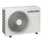 Unidad exterior Samsung Inverter 24000 BTU vista lateral